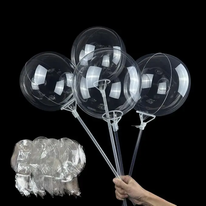 10 Inch Clear Bobo Balloon
