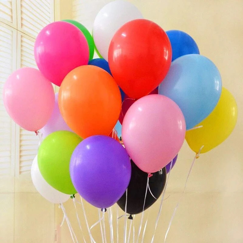 10 pulgada latex balloon