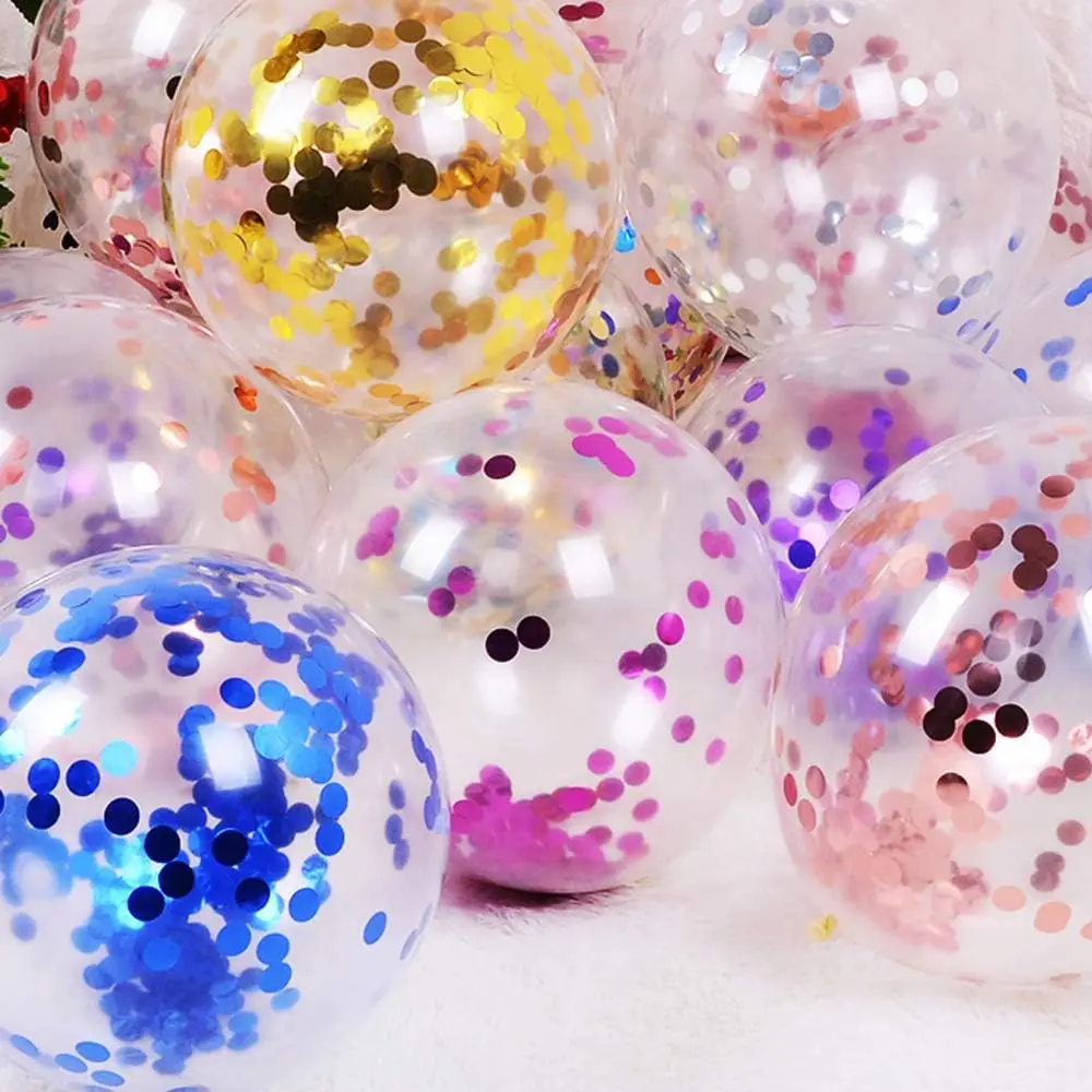 12 Inch Confetti Latex Balloon