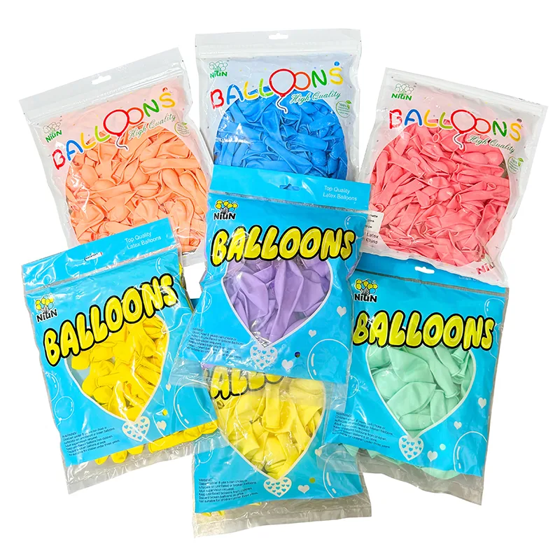 12 pulgada matte latex balloon