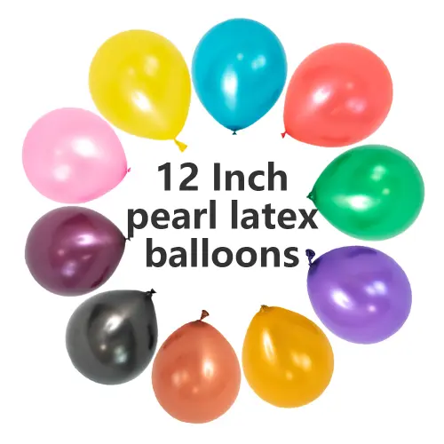 12 Inch Pearl Latex Balloon