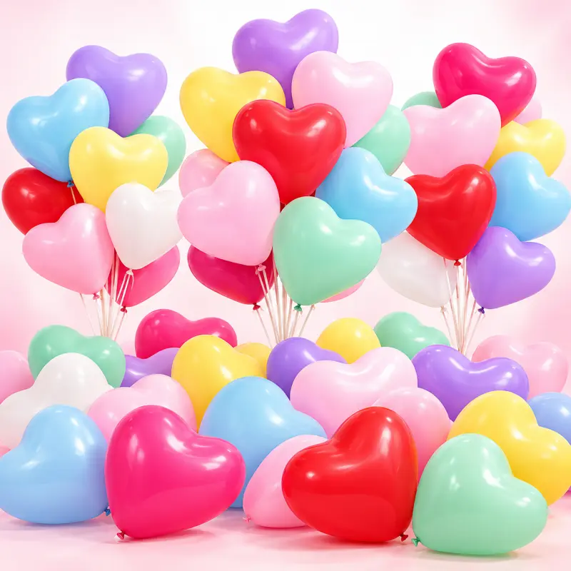 18 Inch Heart Latex Balloon