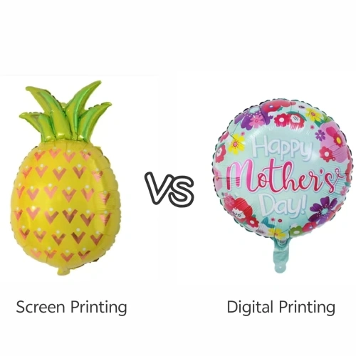 Screen Printing vs Digital Printing: Alin ang Mas Mabuti para sa Foil Balloon
