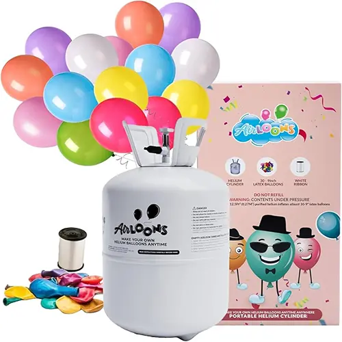 Maaari bang punuin ng helium ang mga latex balloon upang lumutang