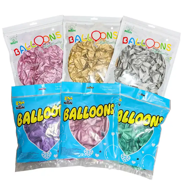 Bakit pinahuhusay ng custom na polybag branding para sa mga Metallic balloon ang mga margin sa pagpepresyo ng retail para sa High-Volume Sourcing