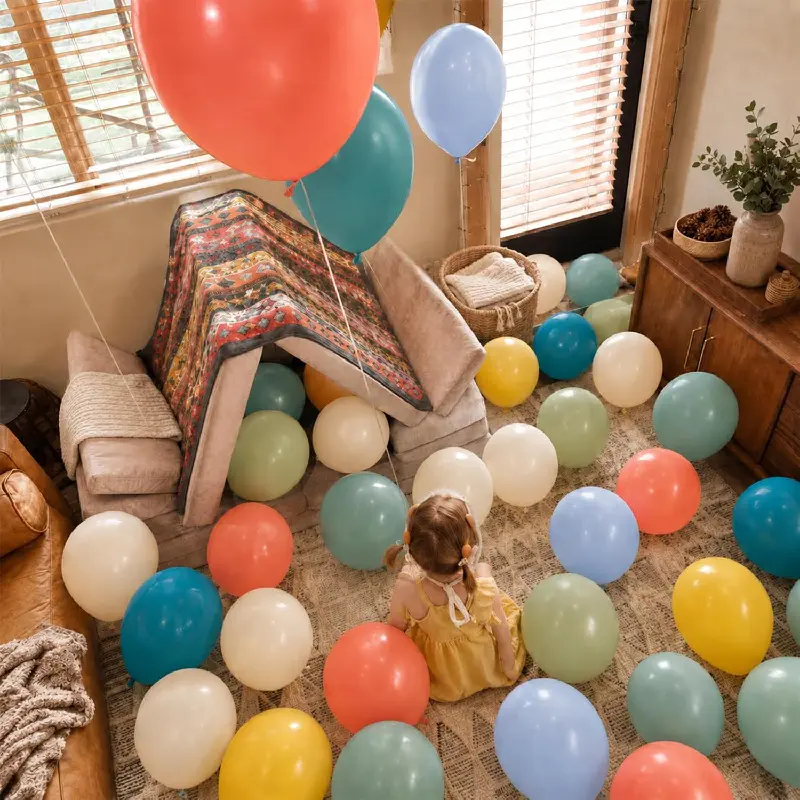 Ano ang mga kondisyon ng imbakan para sa mga latex balloon?
