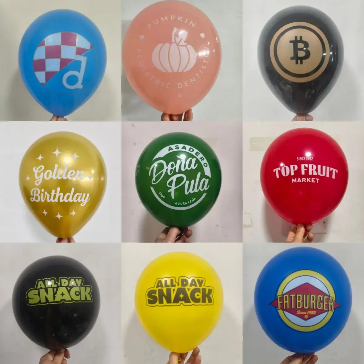 Maaari bang libre ang mga sample ng custom na naka-print na balloon?