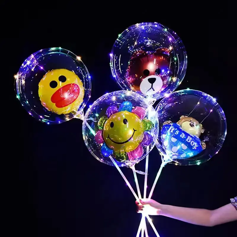 Ang paraan ng paggawa ng LED BOBO balloon