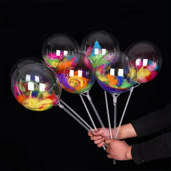 Led Bobo Balloon na may Feather Filling Led Bobo Balloon na may Feather Filling