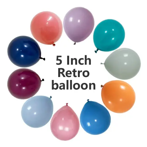 5 Inch Retro Latex Balloon