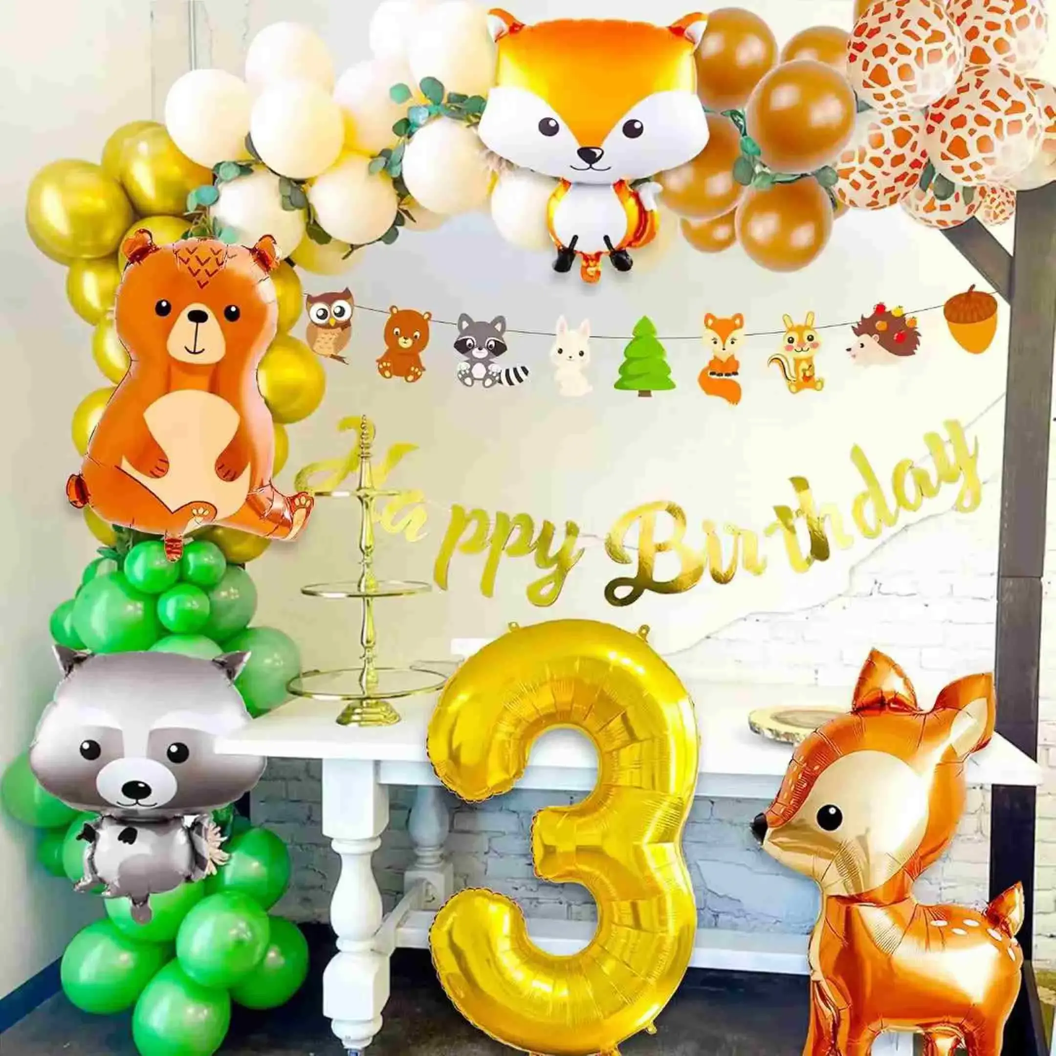 Animal Theme Balloon garland kit