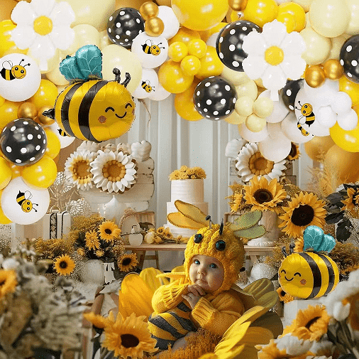 Bee Balloon garland kit