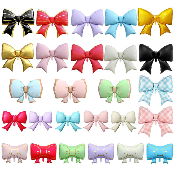Bow foil balloon