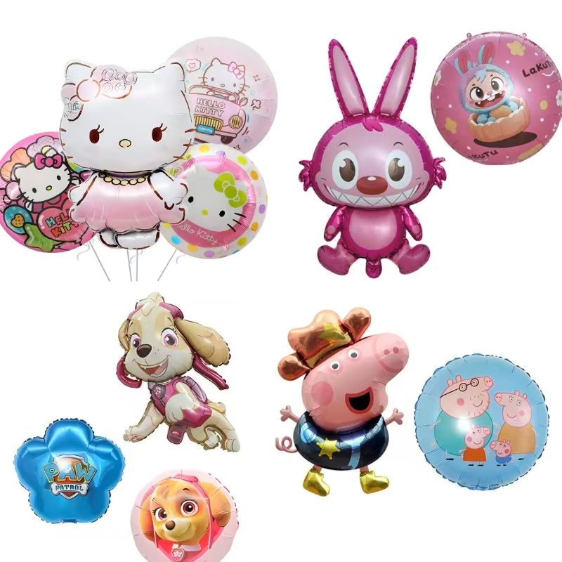 Cartoon Printed Foil Balloon