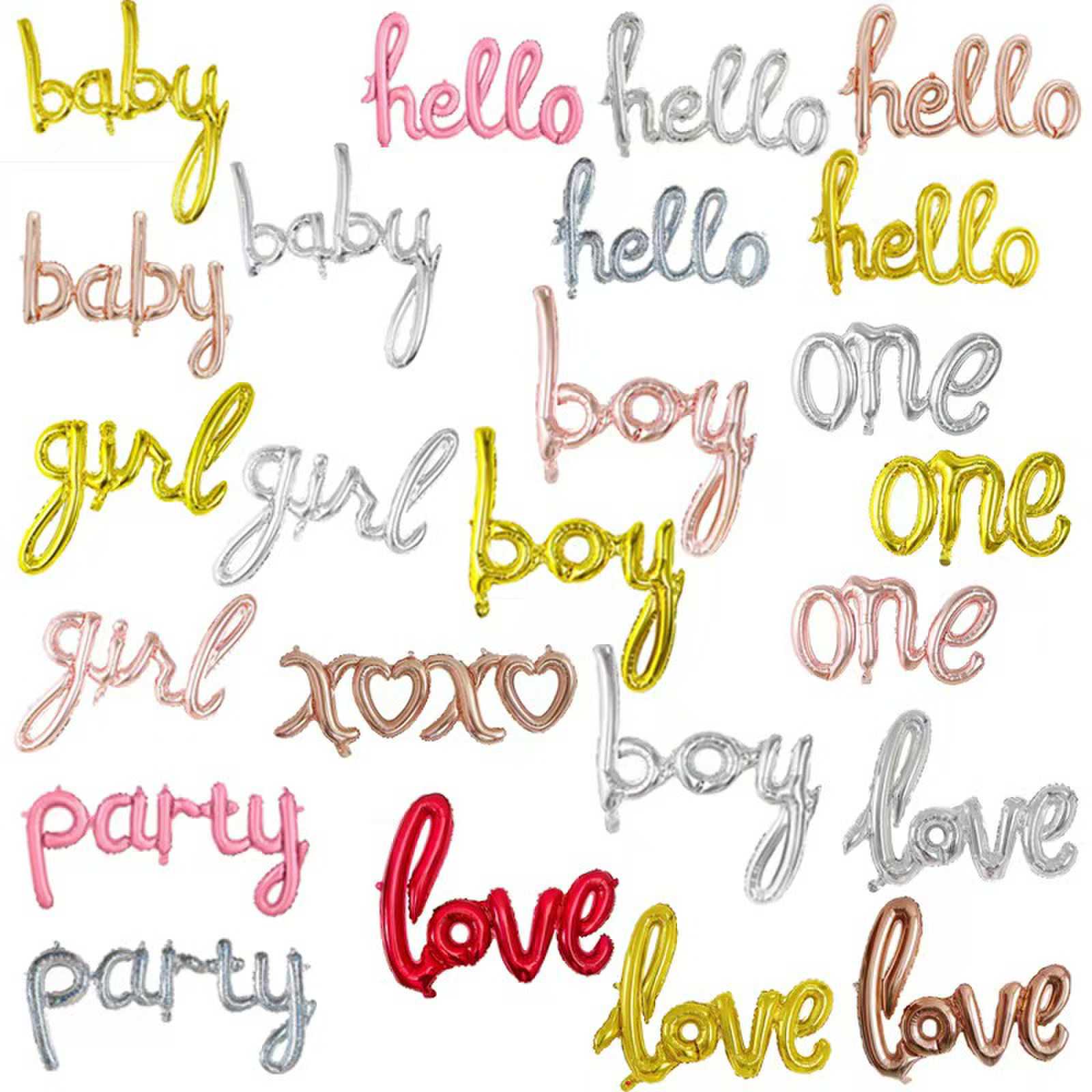 Conjoined foil balloon