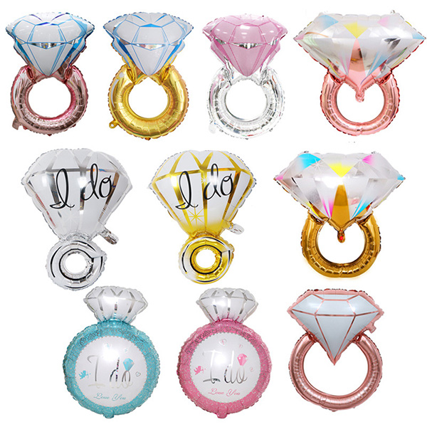 Diamond Ring Foil Balloon