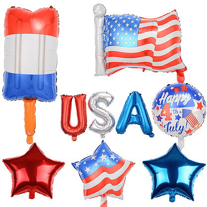 Maligayang ika-4 ng Hulyo balloon