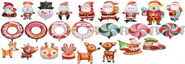 Christmas foil balloon 