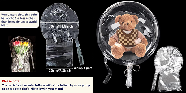 Wide Mouth bobo balloon