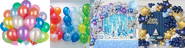 Pearl balloon decorations