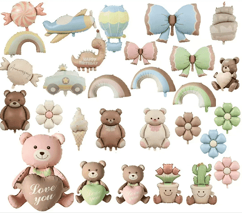 Matte frosted foil balloon