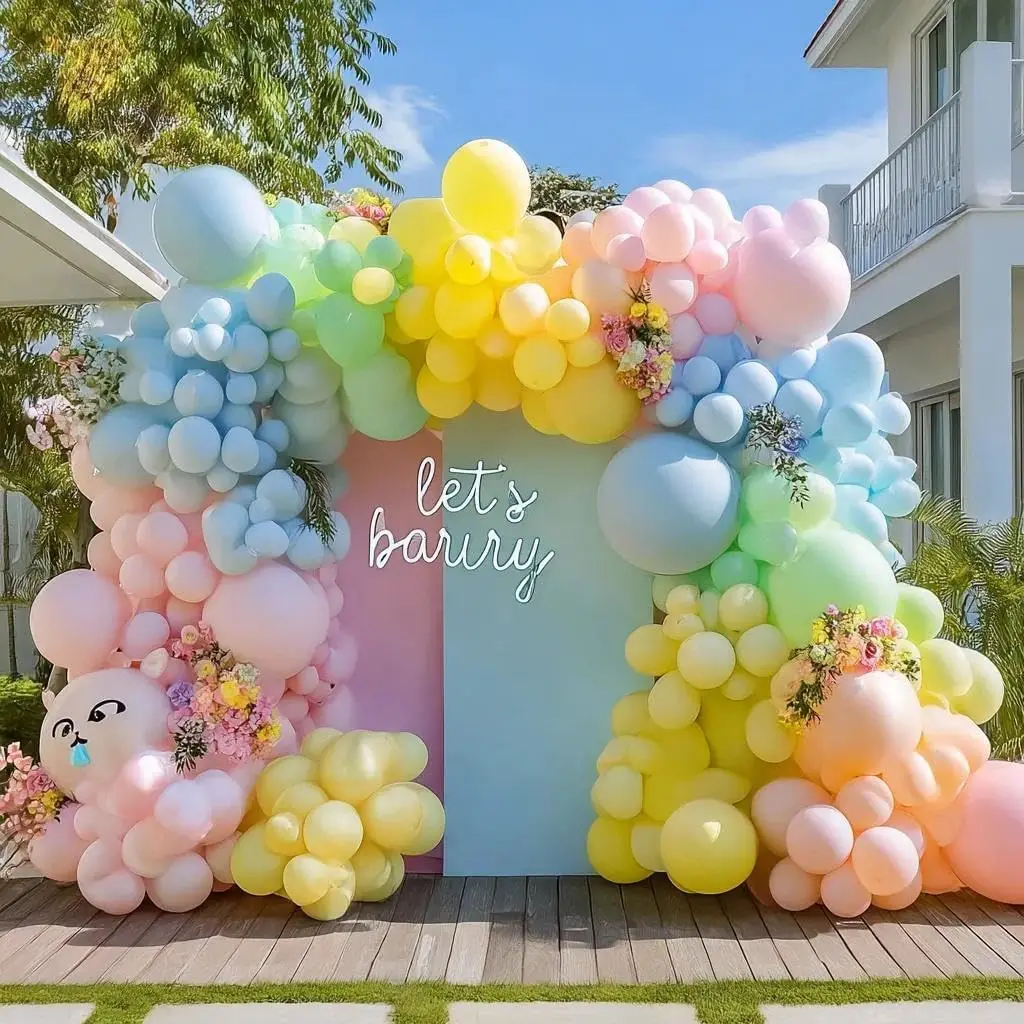 Matte Pastel Balloon Garland Kits