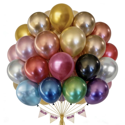 Metallic Color Balloons Maliit na Set