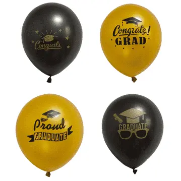 Metallic Graduation Balloon