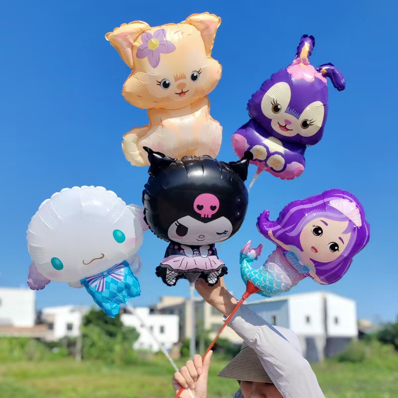 mini foil balloon sa sticks