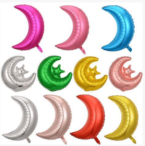 Moon foil balloon