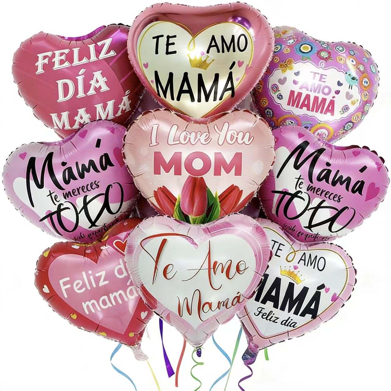 Mga Balloon ng Araw ng Ina ng Ina