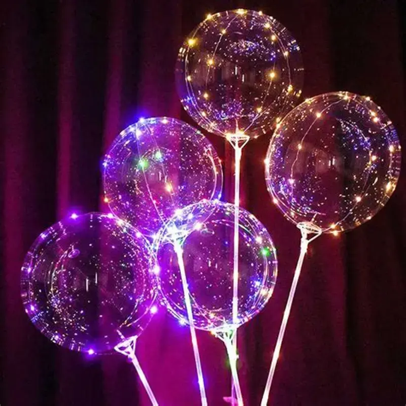 10 Inch Clear Bobo Balloon