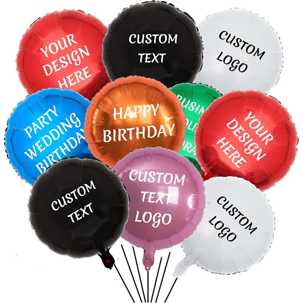 Naka -print na foil balloon