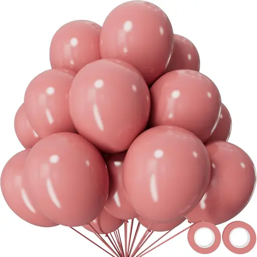 Mga Retro Dusty Pink Balloon
