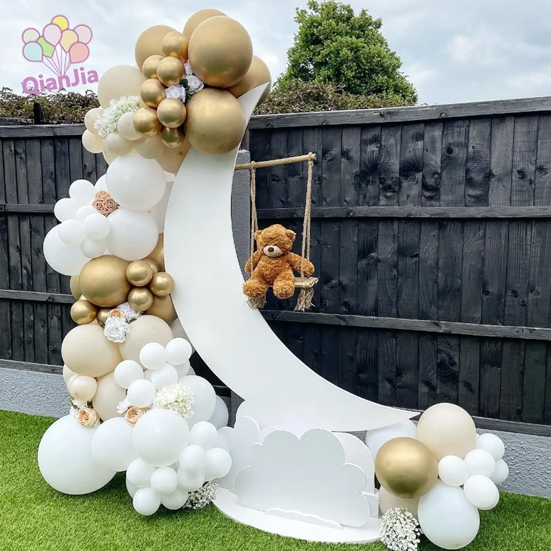 White Wedding Balloon Arch