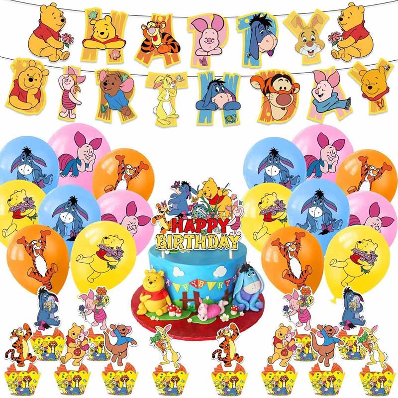 Winnie The Pooh Latex Balloons